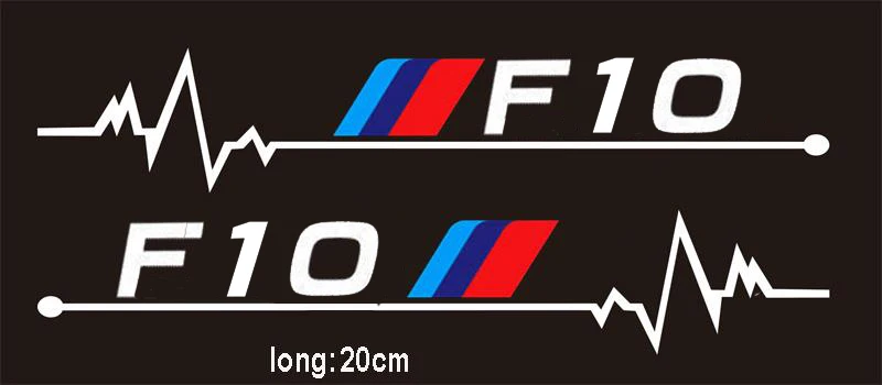 Наклейки на автомобильные окна для BMW F10 F20 F01 F02 F30 F31 F34 F48 F87 2 шт.|Наклейки