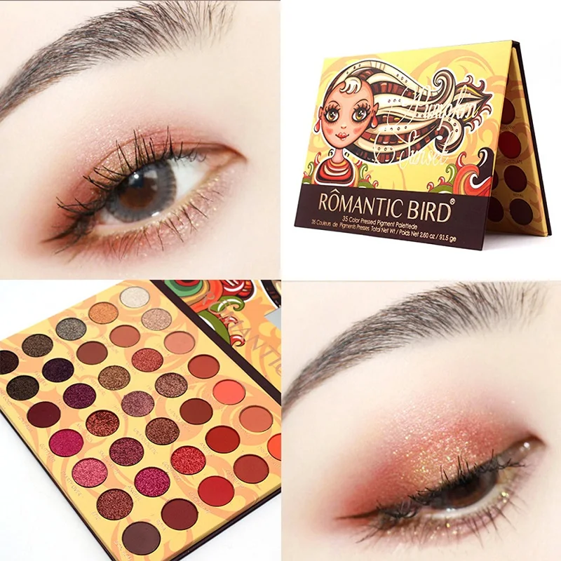 

Makeup Eyeshadow Palette 35 Color Eyeshadow Palette Matte Pigment Eyeshadow Palette Glitter Shimmer Makeup Eyeshadow Pallete