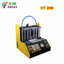 CT200 gasonline 6/4 цилиндра Автомобиль Мотоцикл Авто ультразвуковой инжектор Тематические товары про рептилий и земноводных тестер машина 220/110 В лучше, чем Старт CNC602A