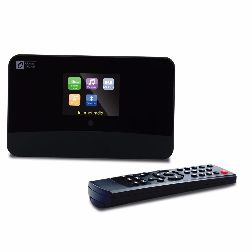 O 009 Ocean Digital DBA 03R DAB Digital Radio Wireless Bluetooth WiFi Internet Broadcast Radio DAB