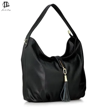 

Handbag Leather French Style Design Women's Tote Handbag One Shoulder Bags Travel OL Leisure Tassel Decor Bag Pack