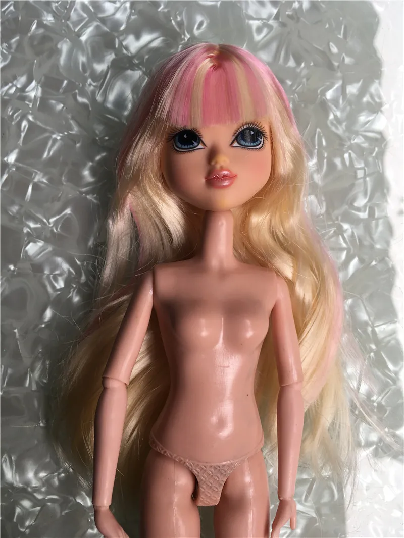 Качественное платье принцессы для куклы, девочка, мульти-Подвижная кукла, голый тело с головками, подарки на день рождения для девочек, коллекция игрушек
