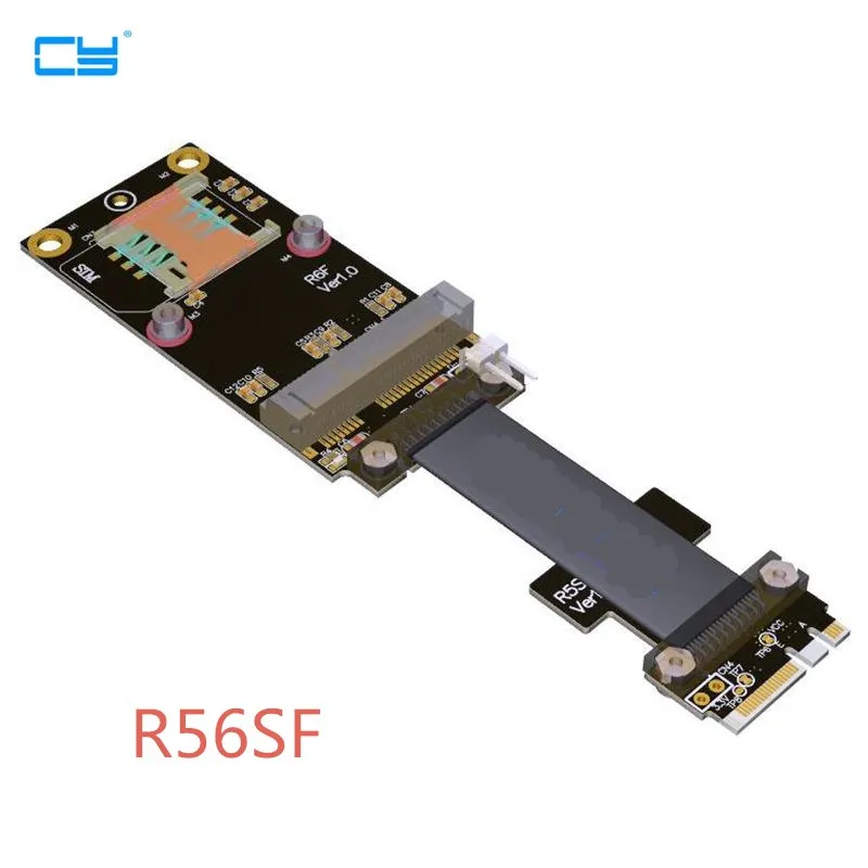 Riser M.2 wifi A + E A.E ключ 2230 для Mini PCI mPCIe mini pcie кабель удлинитель платы 20 см 60 M2 Wi Fi Bluetooth 3G