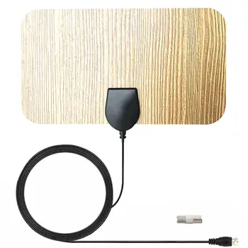 

3M Digital TV Antenna Receptor Indoor Outdoor Wooden Texture 4K 1080P HD Digital TV Exterior Antennas Amplifier Cable