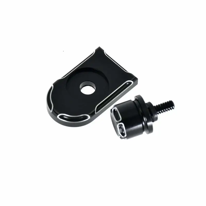 

Motorcycle Seat Cross Screw Quick Mount Bolt Edge Cut Knob Cover Tab Nut for Dyna Softail Sportster(Type C)