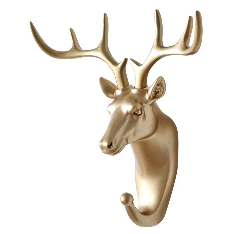 Retro stereoscopic Animals wall hook creative home accessories resin hooks art creative robe wall hooks fashion decoration gift