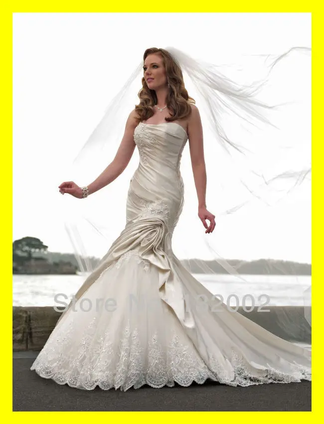 Gold Wedding Dress Backless Dresses Black Halter Summer Mermaid Floor-Length Chapel Train Appliques Sweetheart Off Th 2015 Cheap | Свадьбы и