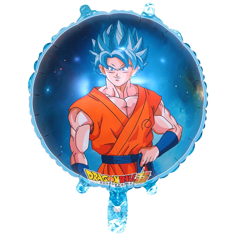 50 шт./лот 18 дюймов Двусторонняя Dragon Ball фольгированные шары вечеринка для мальчика день рождение шар Декор поставки воздушные шары детский подарок