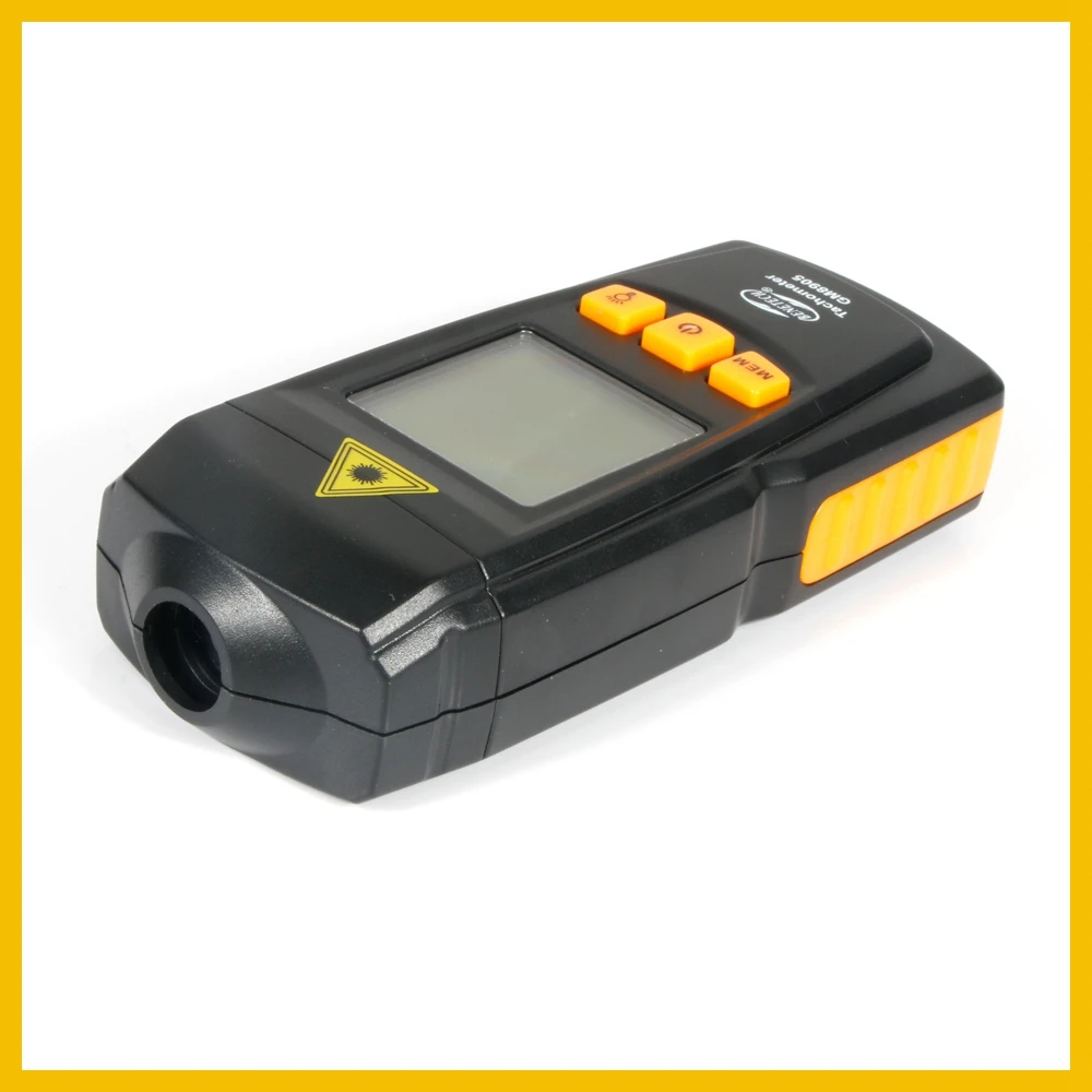Kopen Digitale Laser Photo Toerenteller Niet Contact LCD Tach RPM Meter Draaien Snelheid Detector Meetbereik GM8905 BENETECH