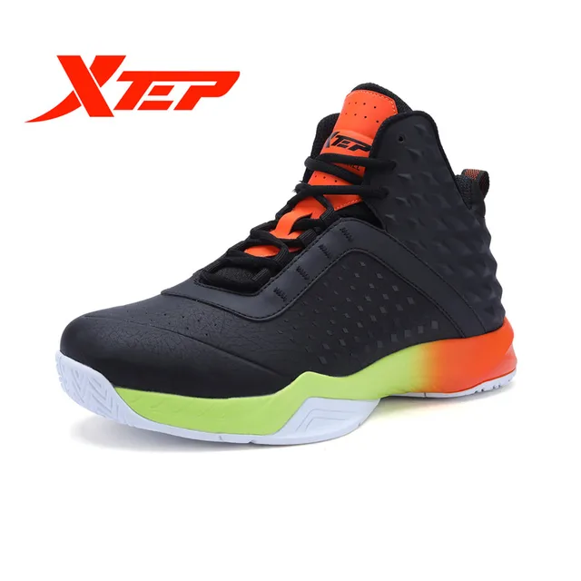 XTEP Authentic Men's Basketball Boots Outdoor Anti slip Gym Breathable