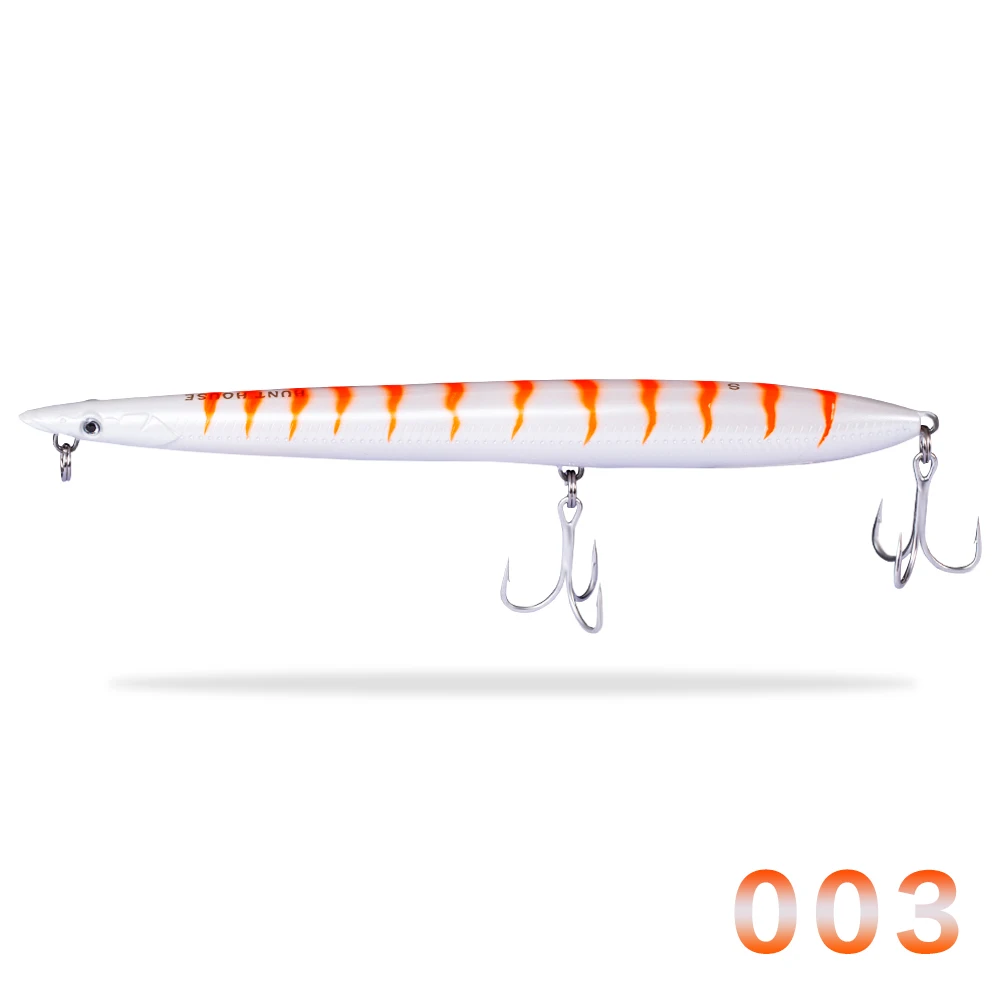 003 Охотничий дом LW502 leurre stickbait карандаш приманка морская жесткая приманка для рыбалки тонущие плавающие приманки SANDEEL серфинга ходунки иглы рыбы - Цвет: 003
