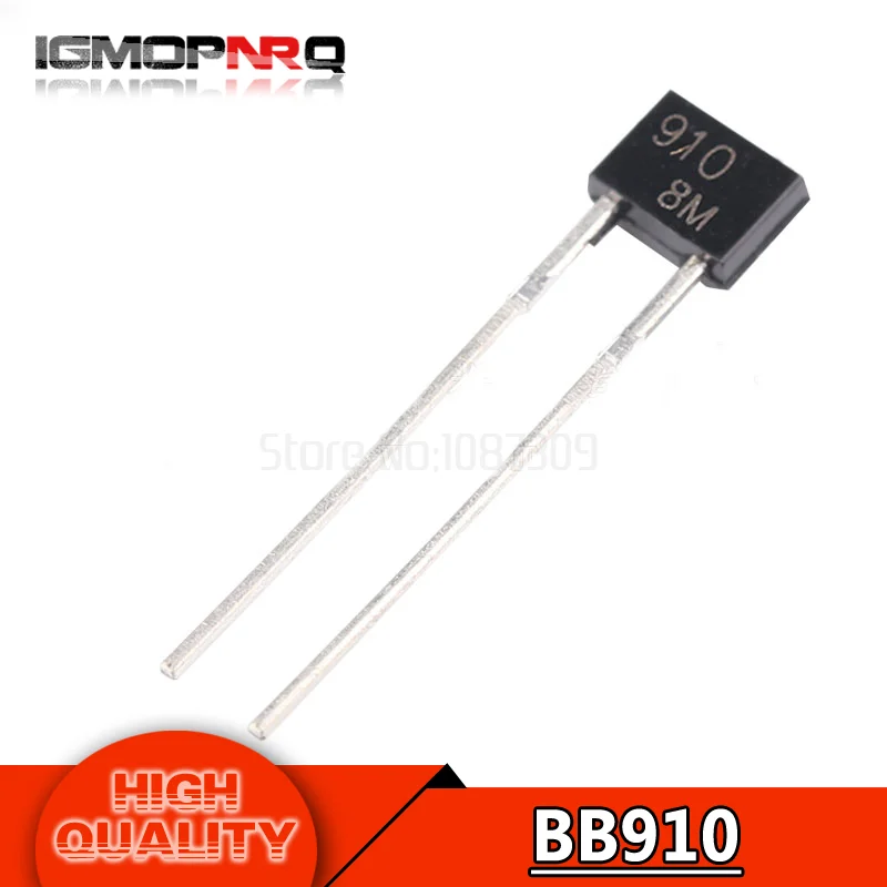 Buy 20pcs BB910 910 TO 92 marking 910 TO92S varactor
