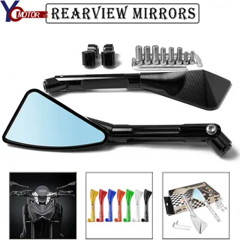 

Universal CNC Aluminum Motorcycle Rearview Side mirror for Yamaha BMW Honda Suzuki Ducati Kawasaki KTM Hyosung benelli ATV BMW