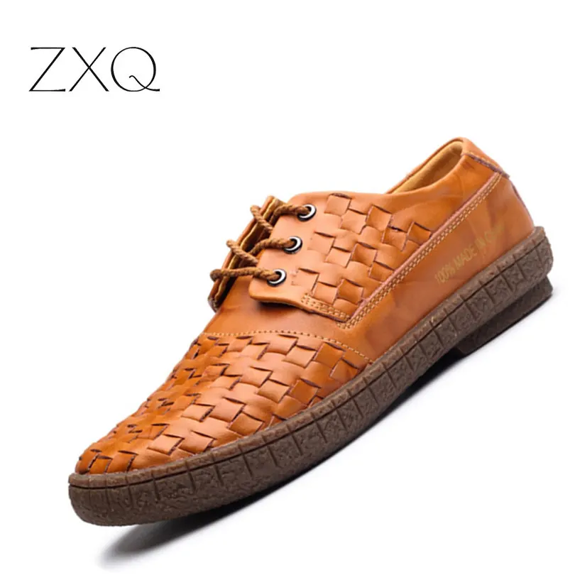 New 2017 Autumn font b Men b font Leather font b Shoes b font Fashion Design