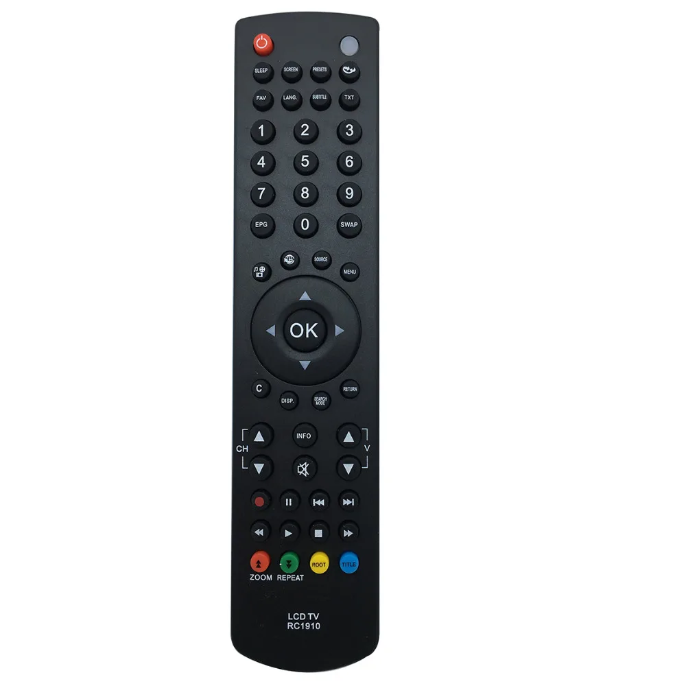 RC1910 пульт дистанционного управления для Toshiba Sharp Celcus Polaroid Telefunken FINLUX LC22DV510K LC32D12EA 32W1337DB 40L1333DB 19DL502B 22DL502B