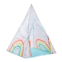 Складной детский треугольник палатка дом игрушки для игр портативный детский игровой домик Прорезыватель игра красочная детская Крытая наружная ткань палатка подарок
