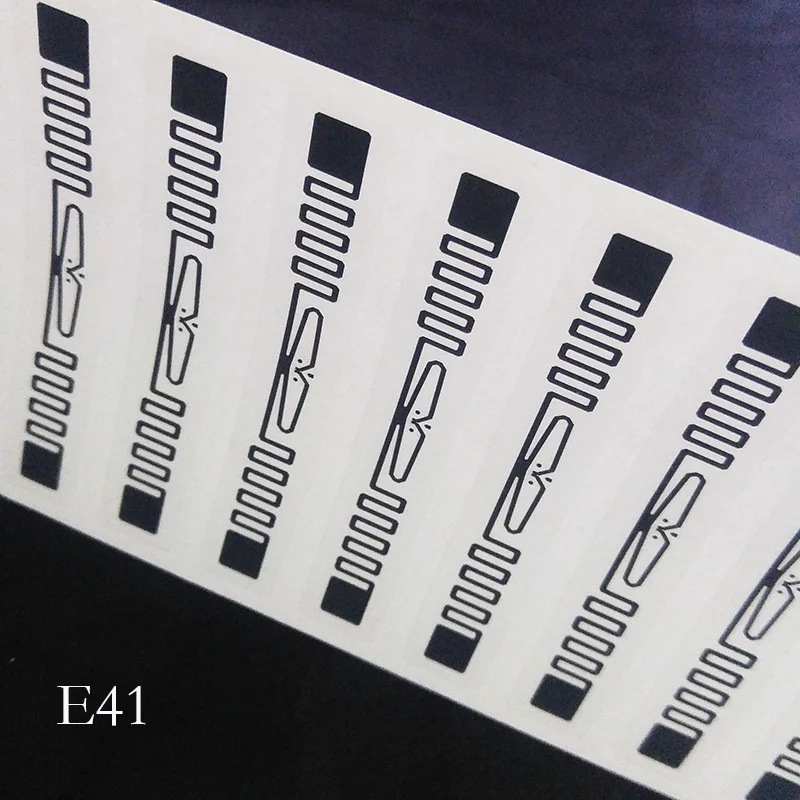 100 шт. E44rfid электронная этикетка UHF Электронная бирка рядом с металлической жидкой алюминиевой фольгой Оловянная фольга экологическая RF этикетка