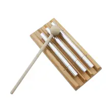 Tone Wind Xylophone Knocking Bell Chimes Piano with Stick Percussion Instrument For Children Kids Musical Gift Toys