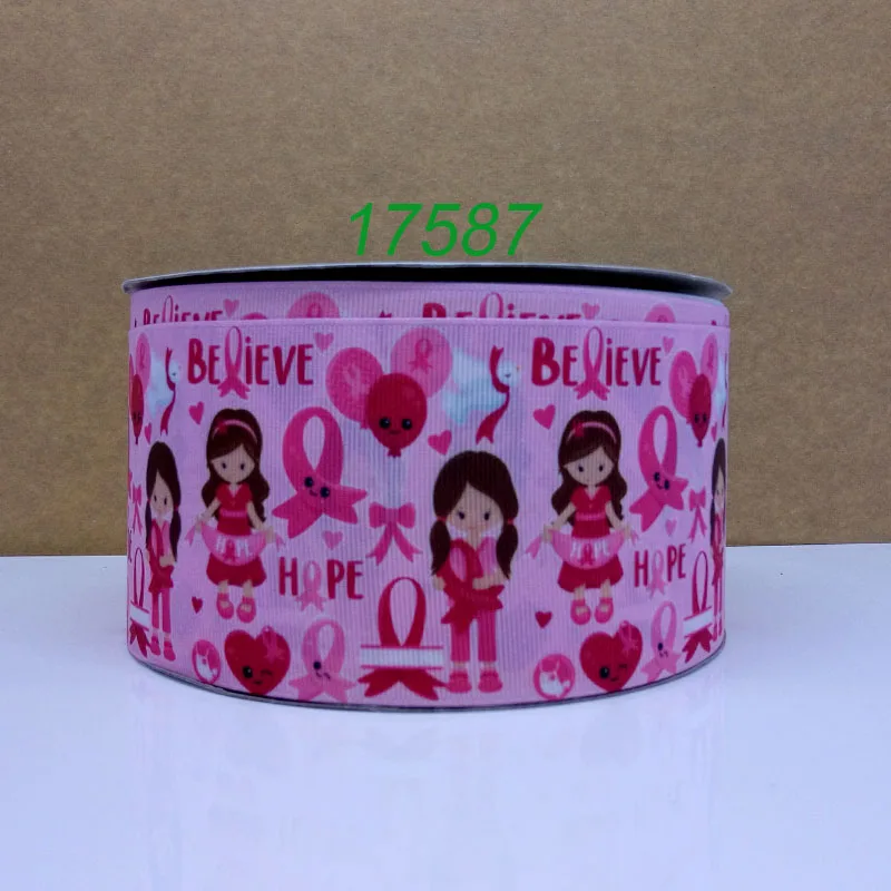 50 ярдов мультфильм напечатанный grosgrain ленты 17591