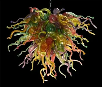 

Multicolored 100% Handmade Blown Glass Chandelier