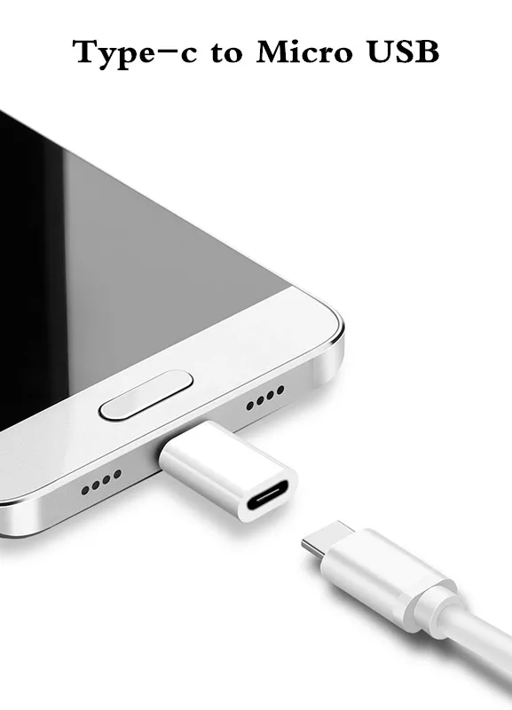 Переходник с разъемом Type C на Micro USB 2 0 3 1 высокоскоростной адаптер для передачи