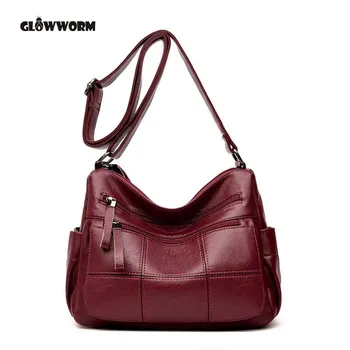 

Casual Women Soft High Quality Handbag Female Shoulder Bag Messenger Bag Larger Size Summer Women Bag