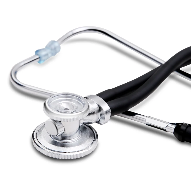 

Cofoe Dual-Head Stethoscope with Adult, Pediatric, and Infant Convertible Chestpiece Black PVC Tubing & Zinc Alloy Head 2019