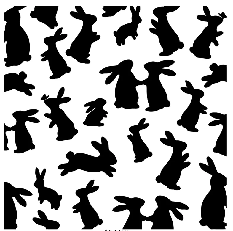 

CLEAR STAMP Background Easter DIY Scrapbook Card album paper craft silicon rubber roller transparent stamps 999