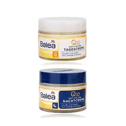 Balea, Германия Q10 против морщин Антивозрастной дневной/лица ночной крем для шеи для затянуть укрепление эластичности кожи упругость