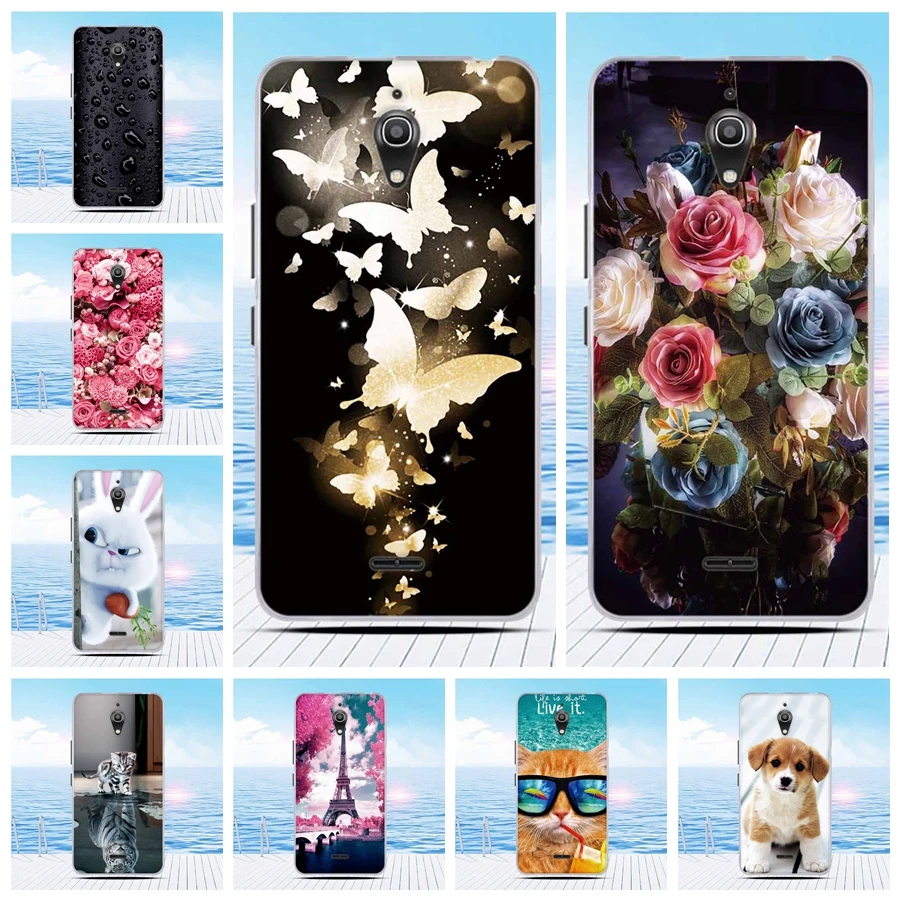

Painted Cases For Alcatel A2 XL Case Silicone Cover For Alcatel 8050D Case Housing Fundas Shell Capa Coque Housing Fundas Shell