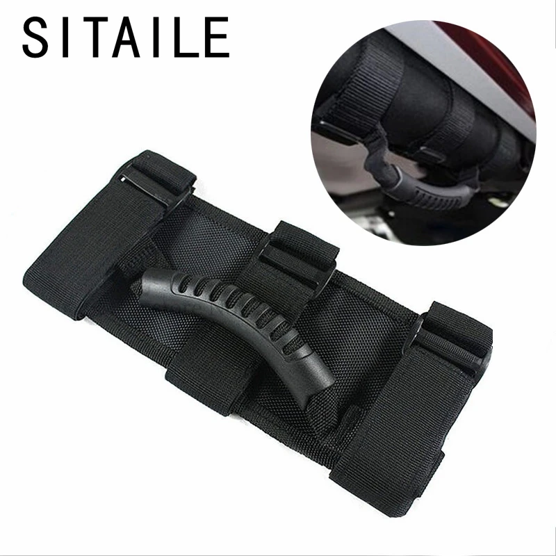 

SITAILE Roll Bar Mount Side Grab Handles Off Road Accessories for Jeep Wrangler JK CJ TJ VAN Wholesales car auto armrest