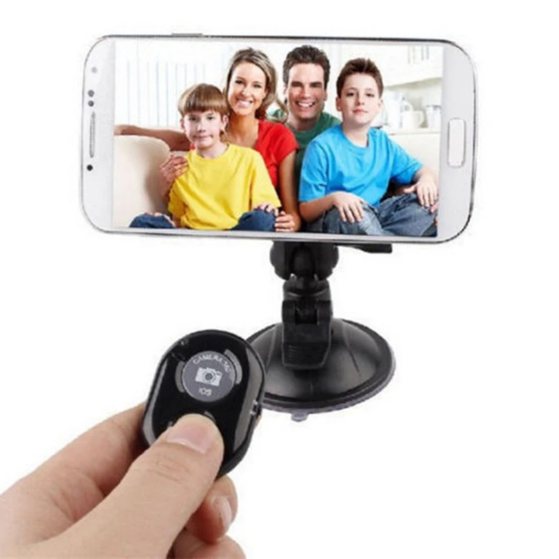 

Wireless Bluetooth 4.0 remote self-timer camera shutter release, mainly for iOS Android phones