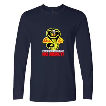 

LUCKYFRIDAYF fashion Cobra Kai T-shirts couple women men t shirts casual tee shirt sport long sleeve t-shirt sweatshirt tops 4XL