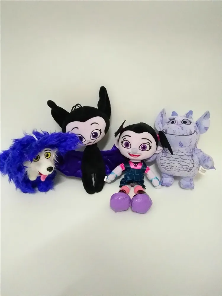 1 шт. Junior Vampirina Мягкие плюшевые куклы игрушки вамп девочка Собаки Фигурки для