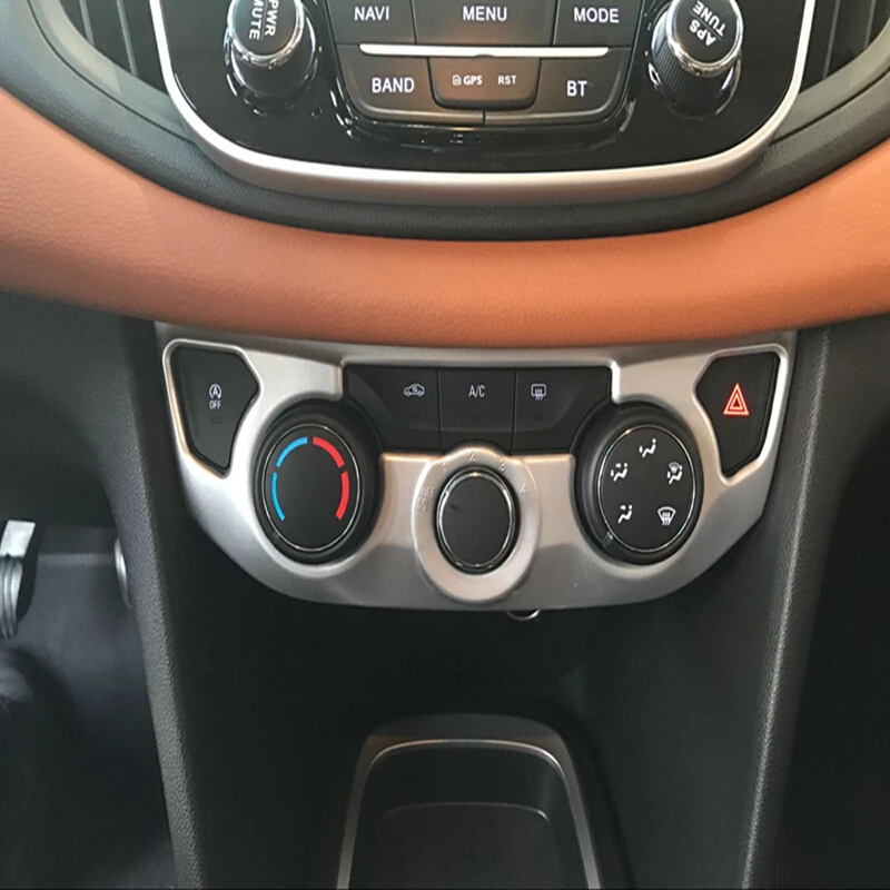 Для Chevrolet CAVALIER 2017 2019 ABS Матовый автомобильный Кондиционер кнопка включения Панель