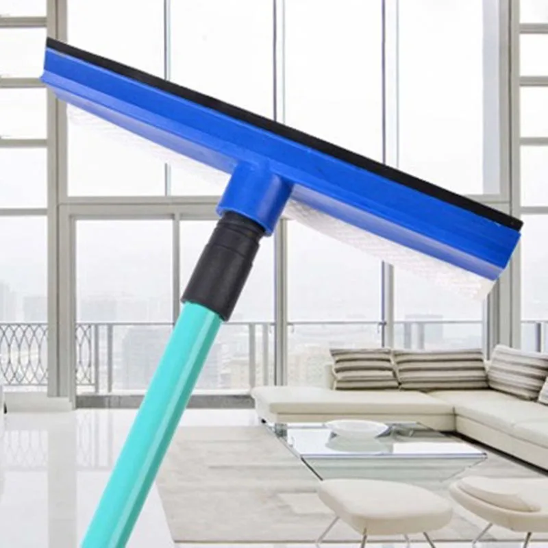 

Useful Handle Adjust Double Sided Windshield Window Glass Wash Cleaner Brush Plastic Telescopic Glass Cleaning Scraping Tool