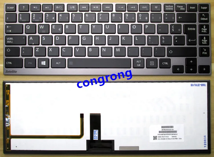 

Laptop Keyboard for Toshiba Z830 Z835 Z930 Z935 UK Layout keyboard With backlit 100% Fully Tested