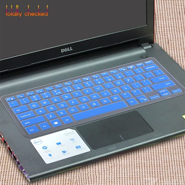 15 inch silicone Laptop keyboard cover skin Protector For Dell Latitude