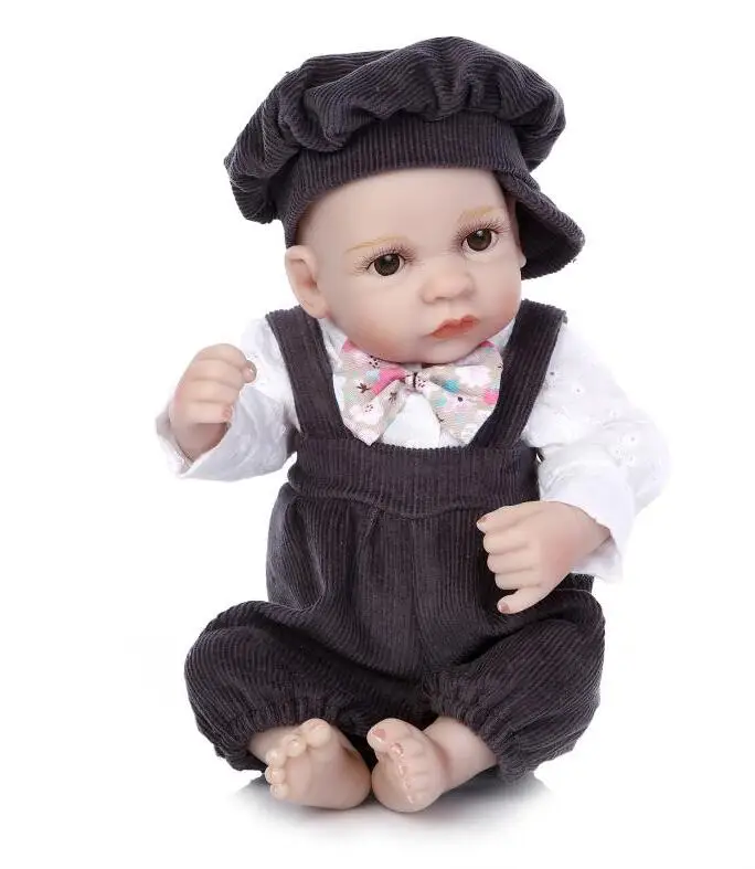 

babies reborn silicone Cute lifelike dolls children's toys Girl Gift