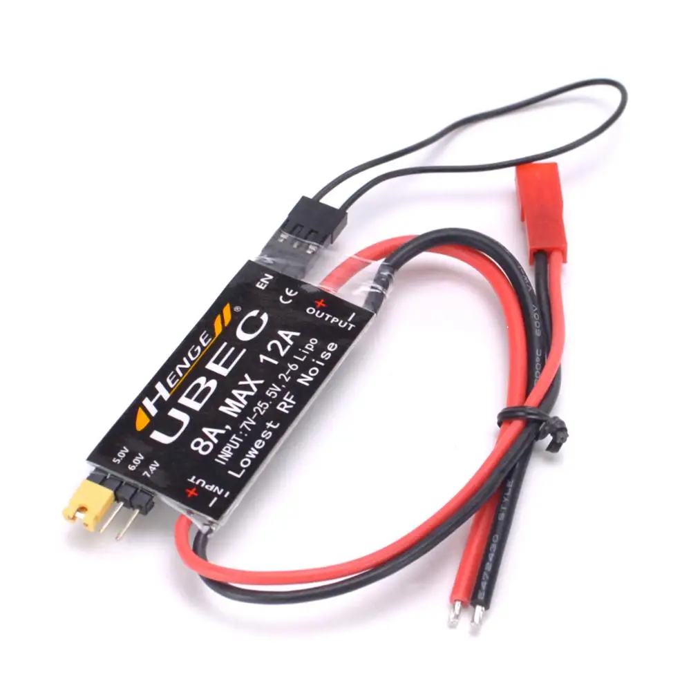 HENGE 8A UBEC выход 5 V/6 V 6A/8A Макс 12A Inport 7 V-25,5 V 2-6S Lipo/6-16 cell Ni-MH входной переключатель модель BEC для радиоуправляемого дрона