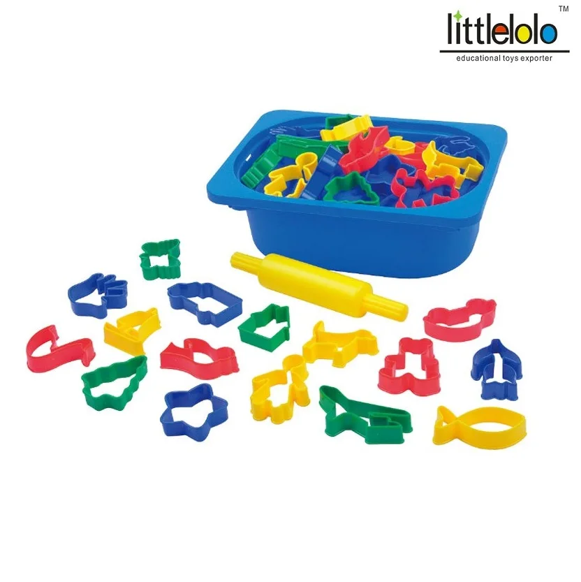

kids educational toys new baby toy plasticine tool mold sand mould play dough die 17pcs/set