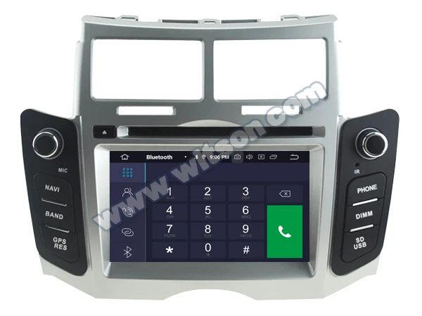 6," Android 9,0 OS автомобильный DVD Мультимедиа gps радио для Toyota Yaris/Vitz/Belta 2005 2006 2007 2008 2009 2010 2011 2012 2013