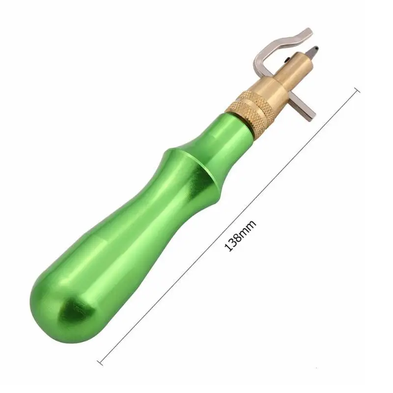 5 в 1 Кожа ремесло инструмент Металл Сделай Сам кожевенное ремесло кромки пресс Набор регулируемые строчки кожа инструменты швейные инструменты аксессуары
