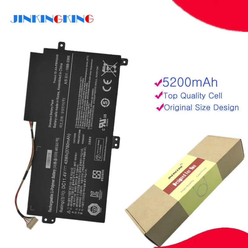 Bateria do Portátil para Samsung Aa-pbvn3ab Np470 Np51or5e Np510r5e Ba4300358a Np370r4e Np510 Np370r5e 15883366 Np450r5e 11.4v