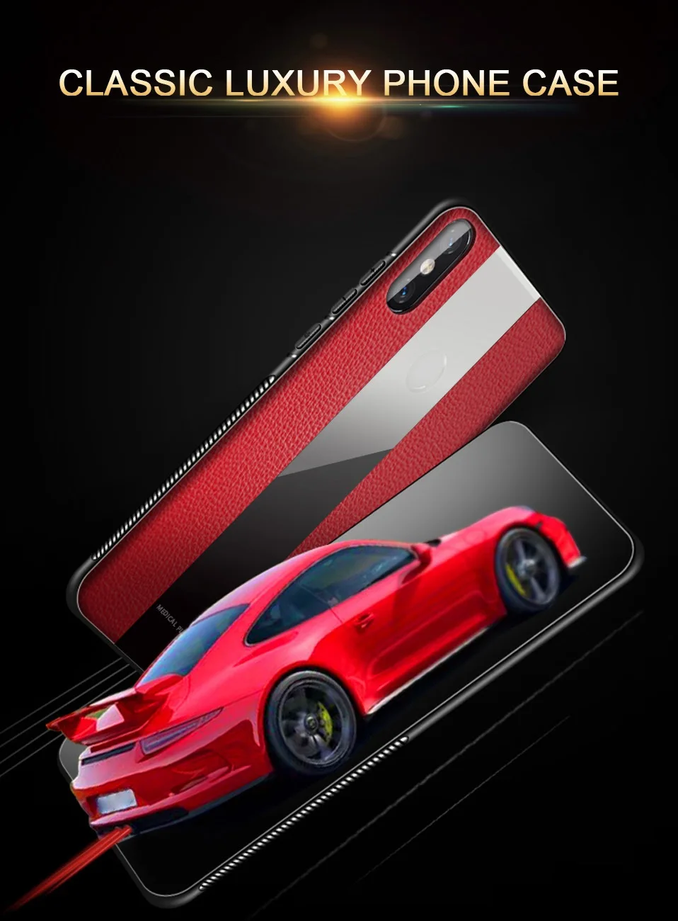 WHaY Silicone Case For Xiaomi Redmi 6A Coque Leather Phone Case For Xiomi Xiaomi Mi 8 A2 Lite Mix 2S Max 3 Redmi S2 6 Note 5 Pro (2)