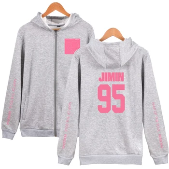 Alternative view of BTS Zipper Hoodies 2020