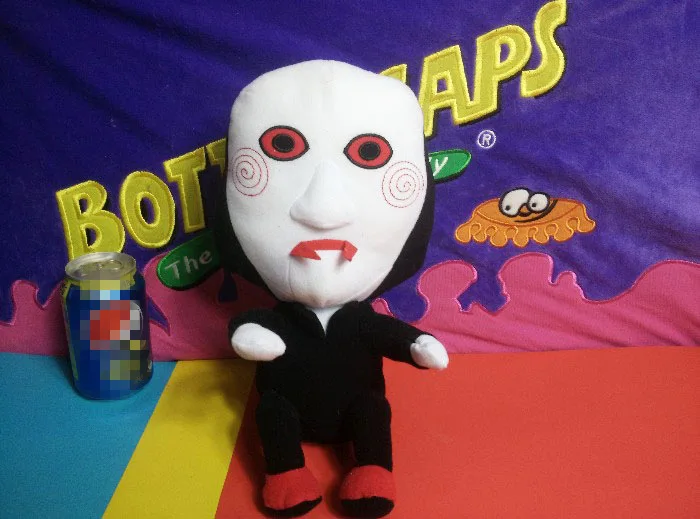 

New Horror Movies: The Saw - Billy Killer Plush Doll PP Cotton Action Figure Model Collectible Toy In Stock