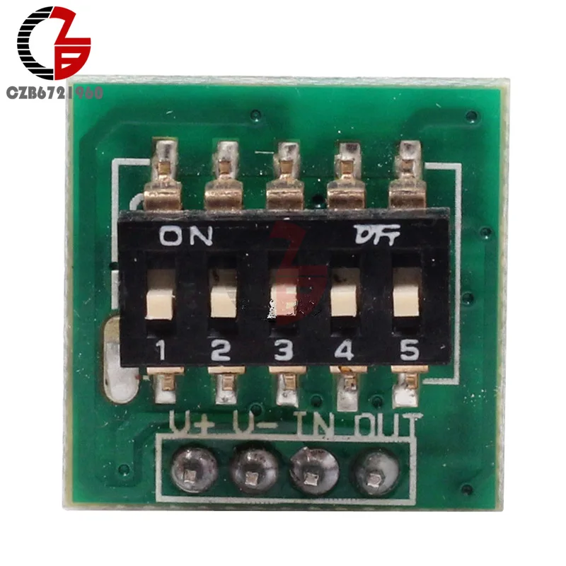 3.3V-18V 10s~24h Programmable Timing Switch Control Module 5V 12V Timer Board 