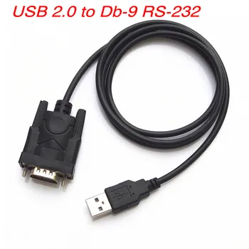 

USB 2.0 to RS232 9Pin Db9 USB Converter Male Serial Cable For Win 10/8/7
