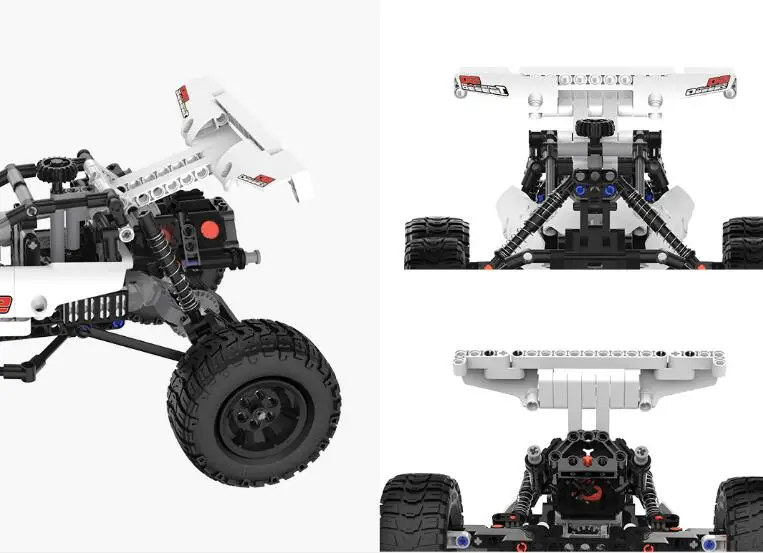 Оригинальный строительный блок Xiaomi Desert Racing 490 + классические детали
